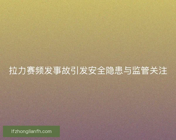 拉力赛频发事故引发安全隐患与监管关注
